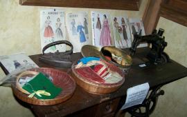 Old fashioned sewing supplies