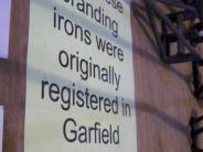 All of these branding irons were originally registered in Garfield County