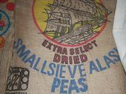 Smallsieve Alaskan peas