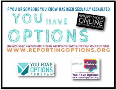 You Have Options, We Start By Believing