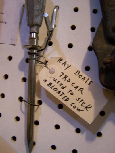 Ray Beale Trocar - used to stick a bloated cow